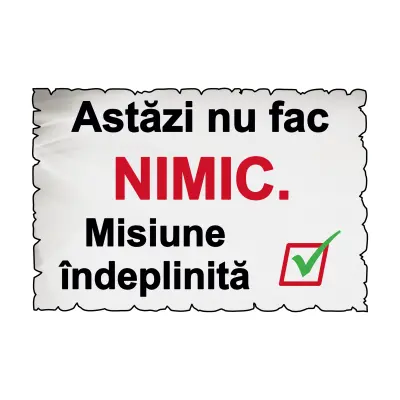 Mgs082-magnet frigider-astazi nu fac nimic...